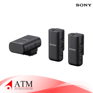 sony ecm w3 2 person wireless microphone system with multi interface